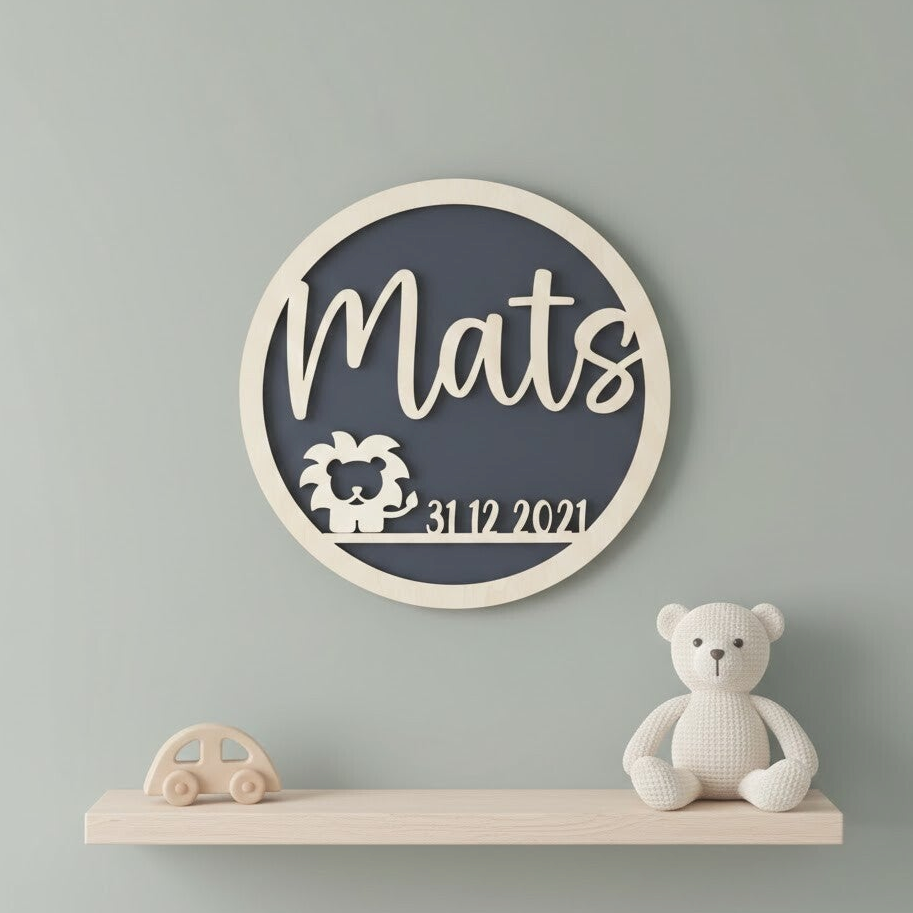 Naambord | Geboortedatum