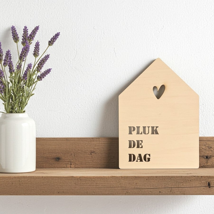 Houten huisje | Pluk de dag