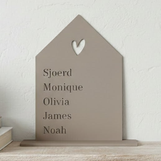 Gepersonaliseerde cadeaus voor een housewarming, verhuizing en nieuwe woning