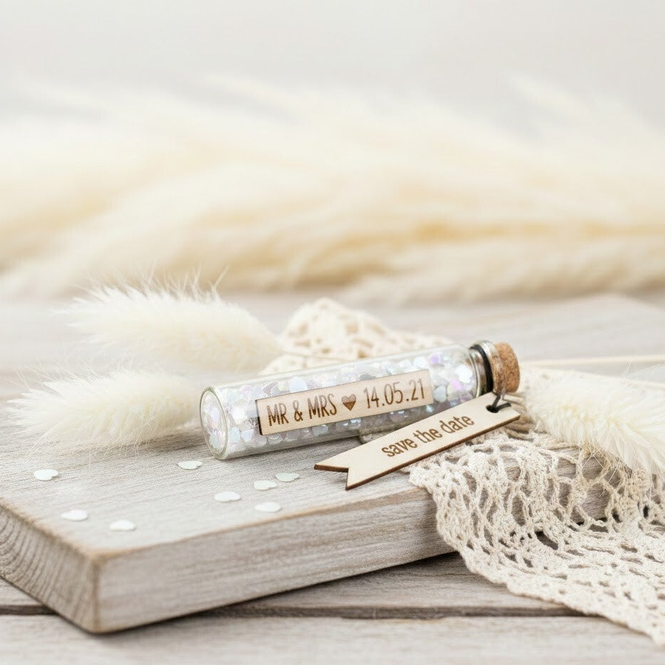 Save the date wensbuisje | Originele aankondiging trouwdatum