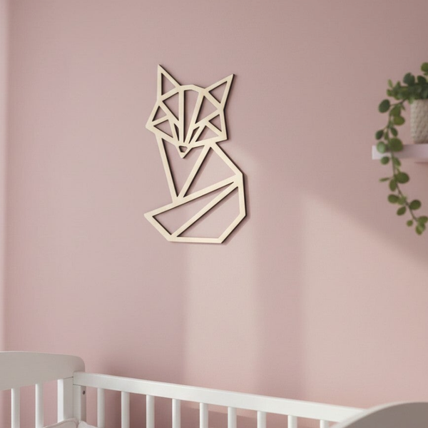 Wanddecoratie hout | Vos