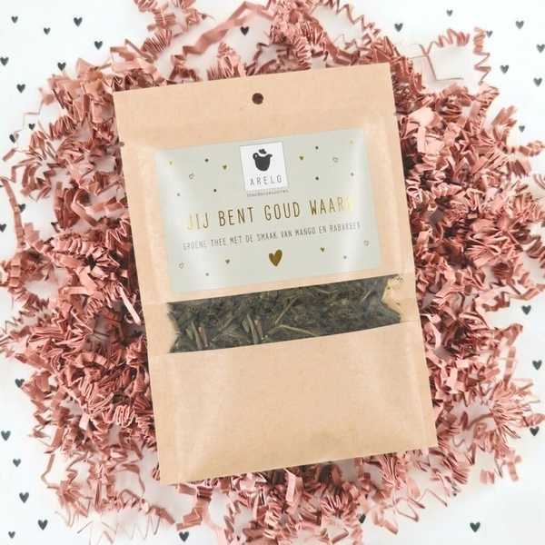 Thee cadeau | Jij bent goud waard thee