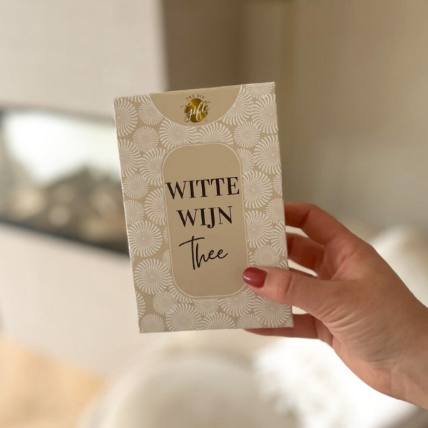 Witte Wijn Thee | Geniet van de smaak van wijn zonder kater!