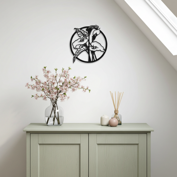 Muurcirkel bloem | Calla