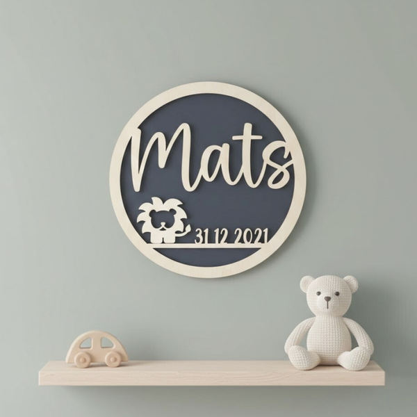 Naambord | Geboortedatum