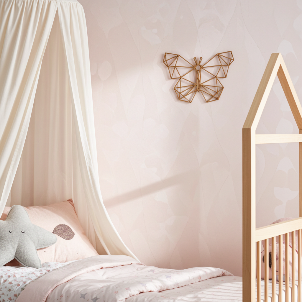 Wanddecoratie hout | Vlinder