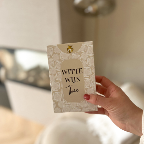 Witte Wijn Thee | Geniet van de smaak van wijn zonder kater!