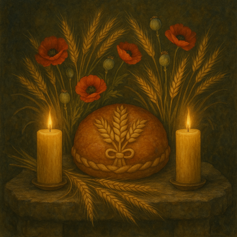 streghe, wicca, festa di lughnasadh, altare