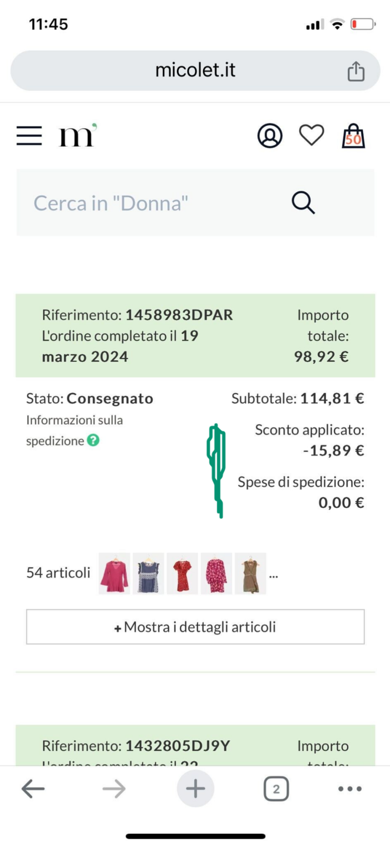 micolet, sconti, newsletter