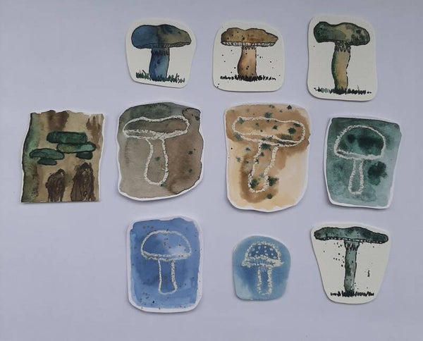 Sprookjes paddestoelen