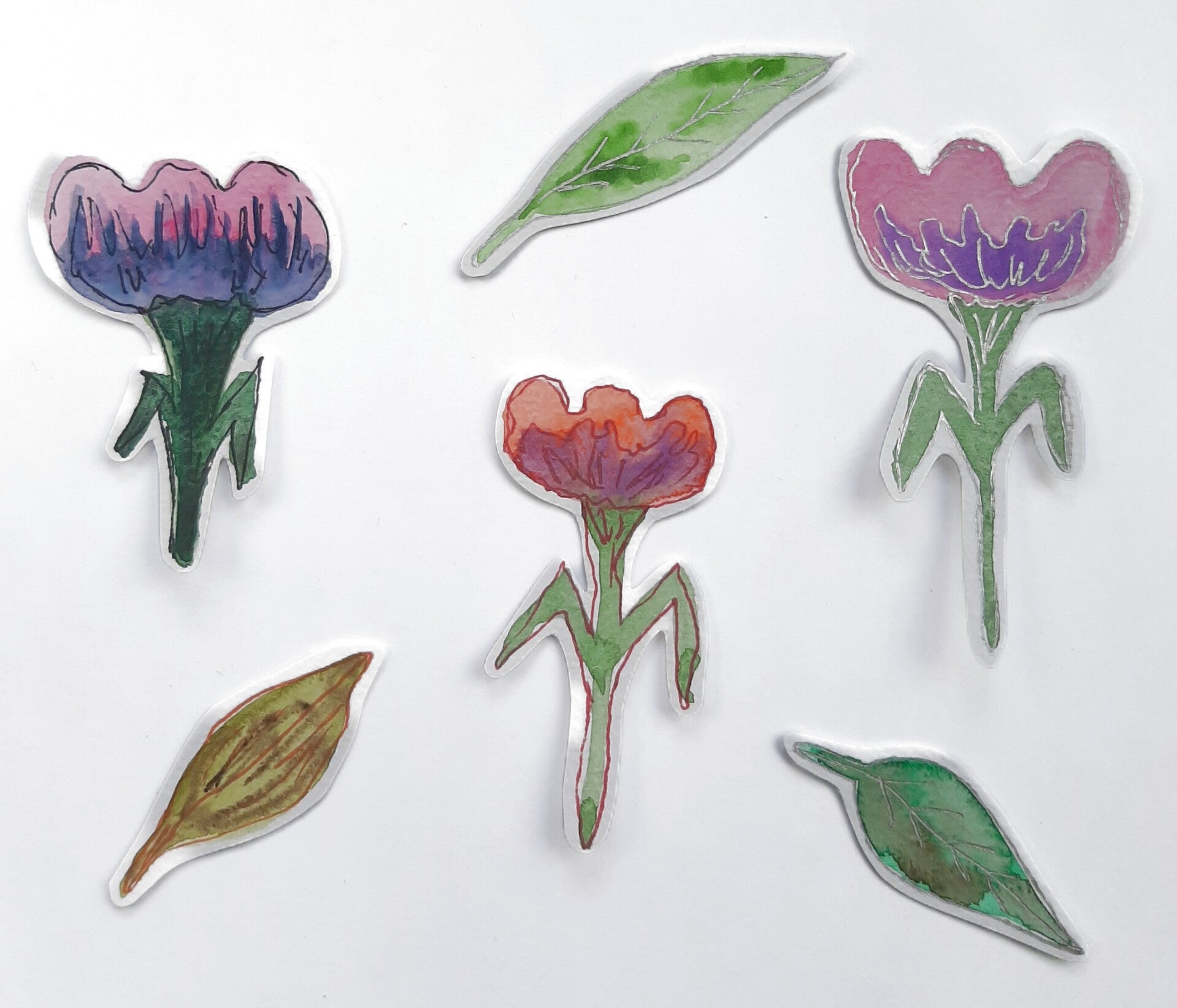 Sprookjes bloemen bladeren 2