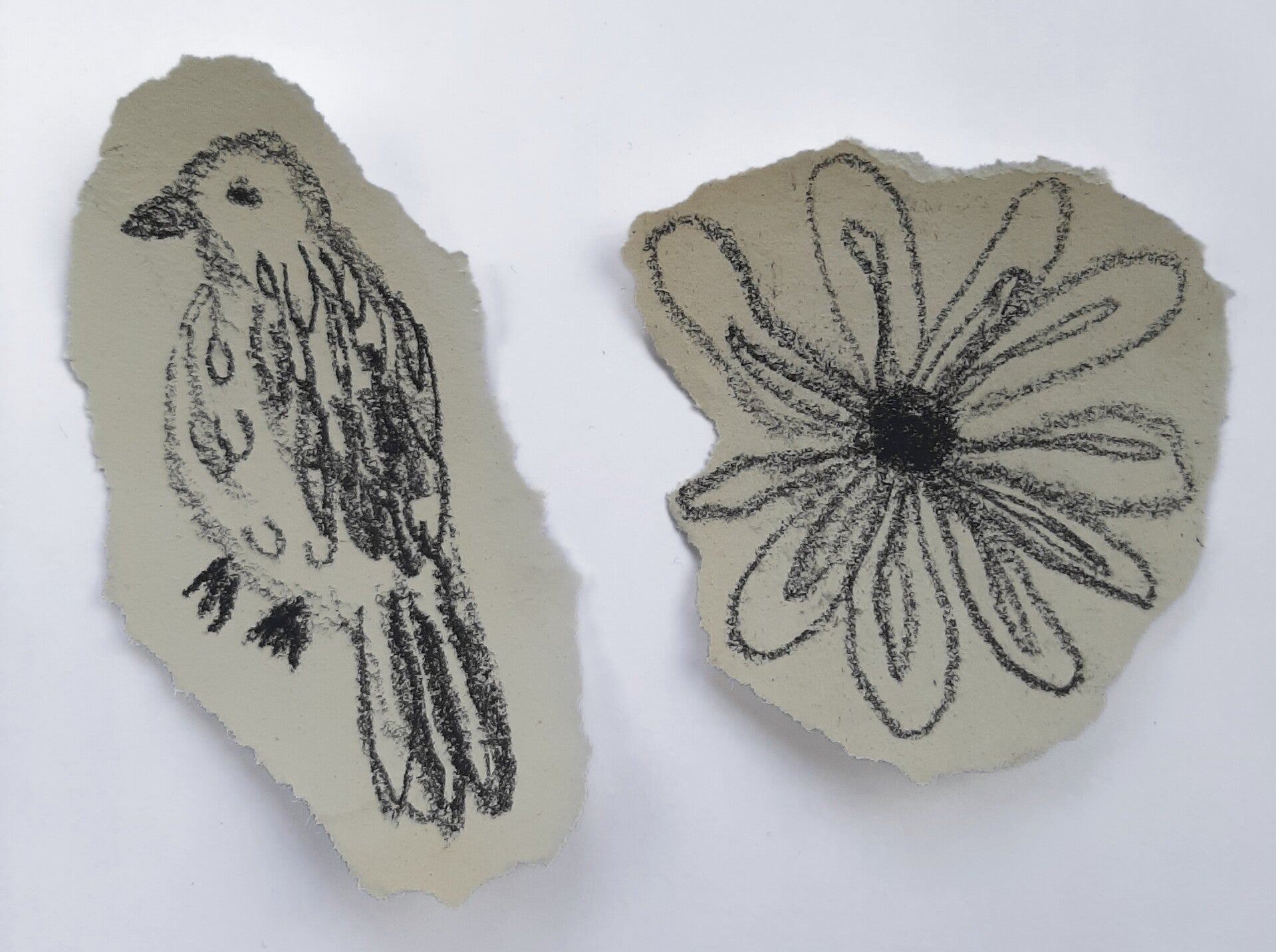 Naturel vogel bloem 1