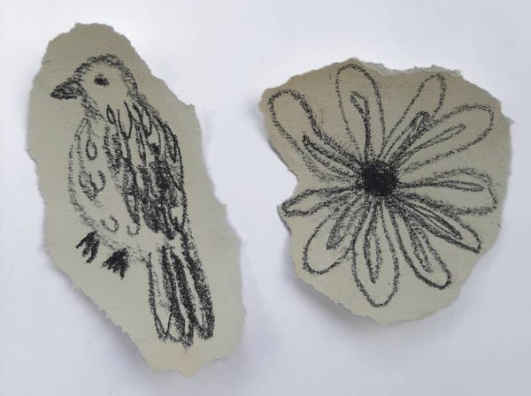 Naturel vogel bloem 1