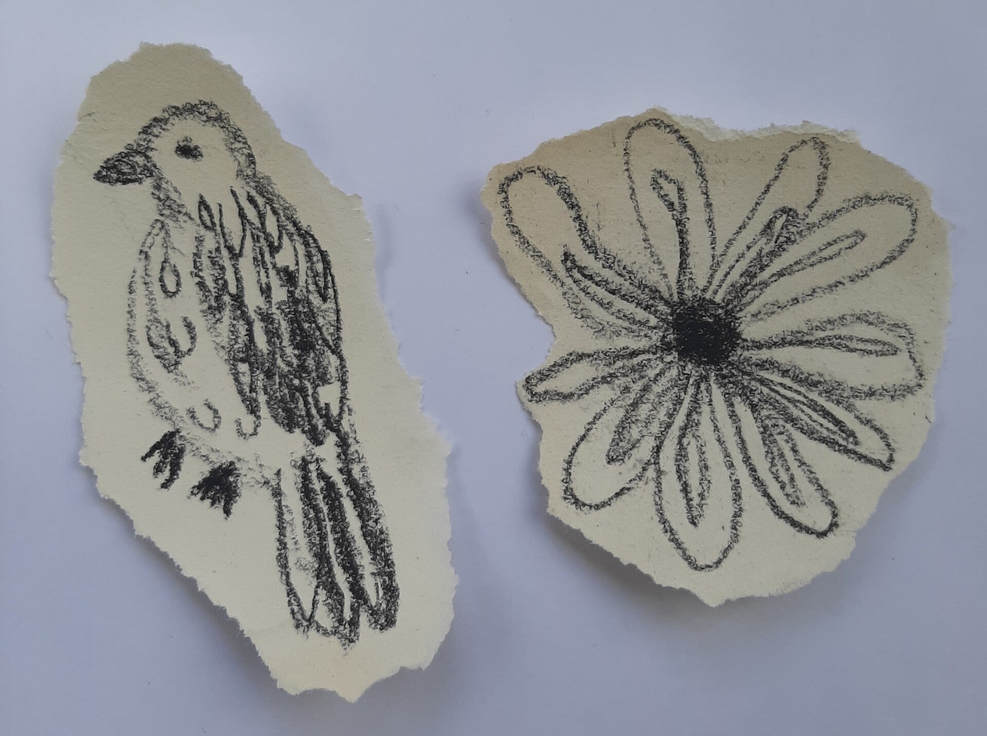 Naturel vogel bloem 1