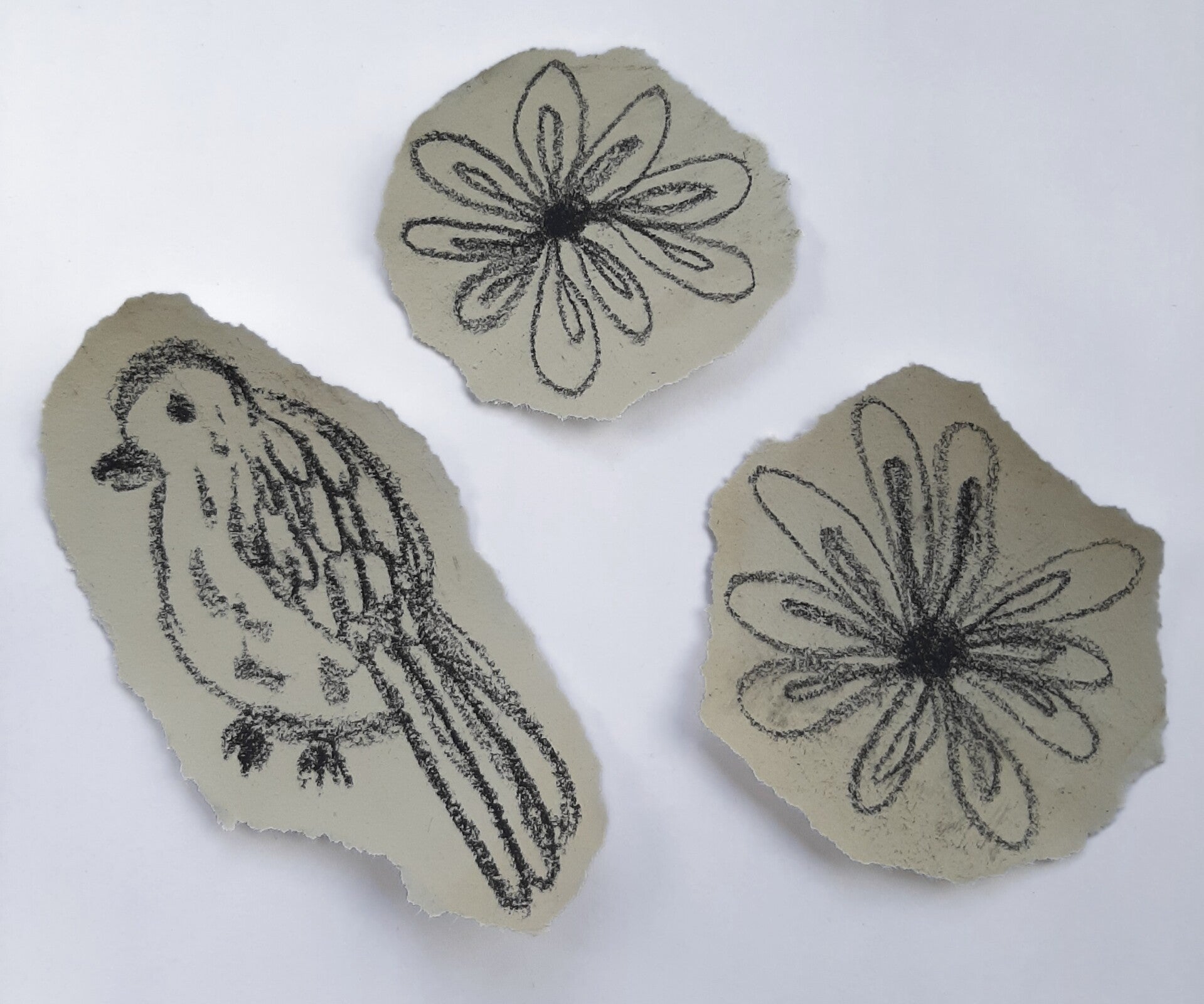 Naturel vogel bloem 2
