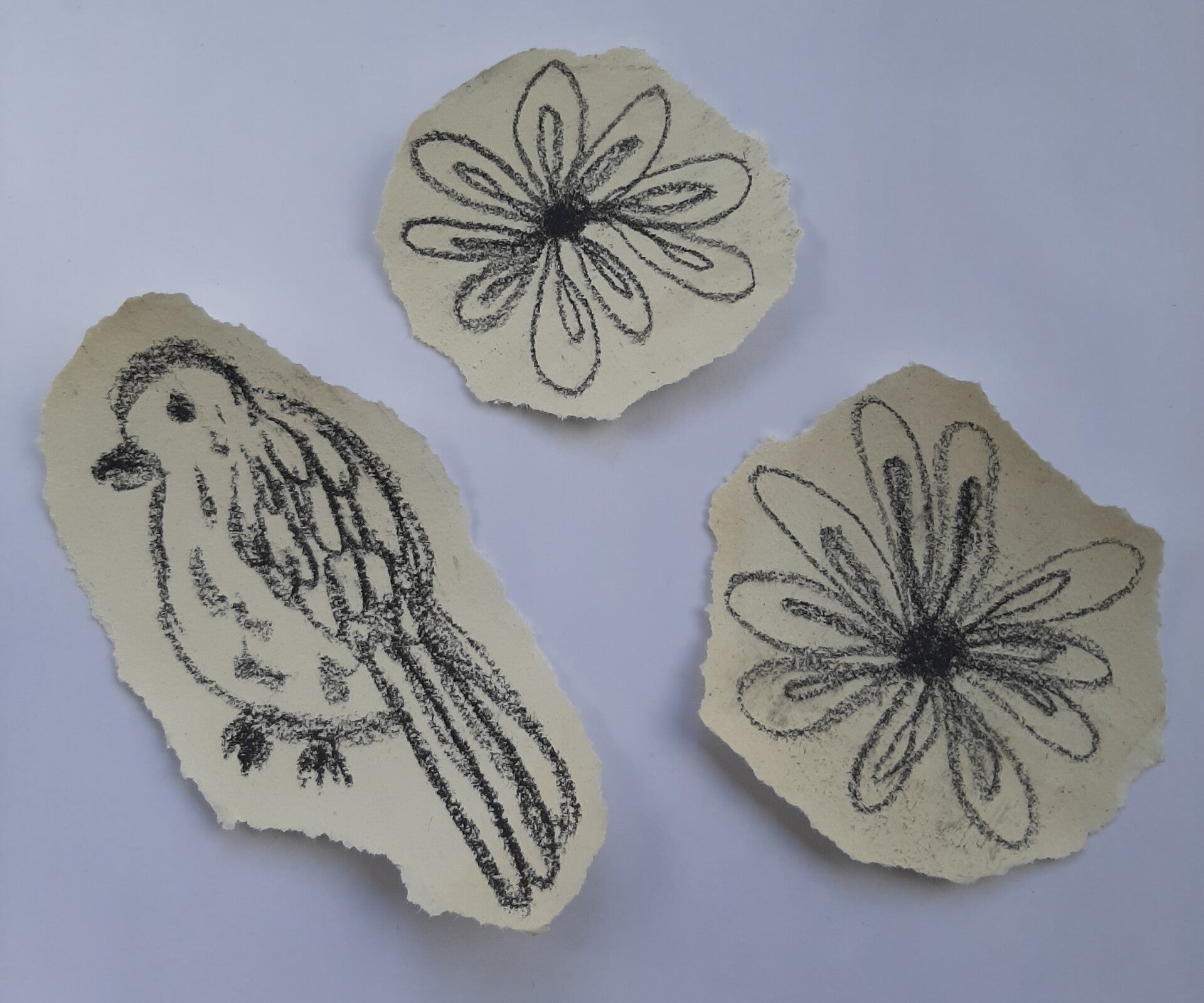 Naturel vogel bloem 2