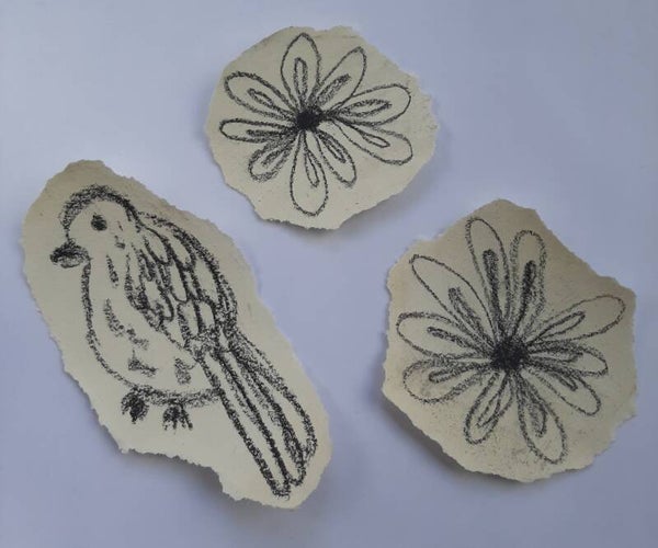 Naturel vogel bloem 2