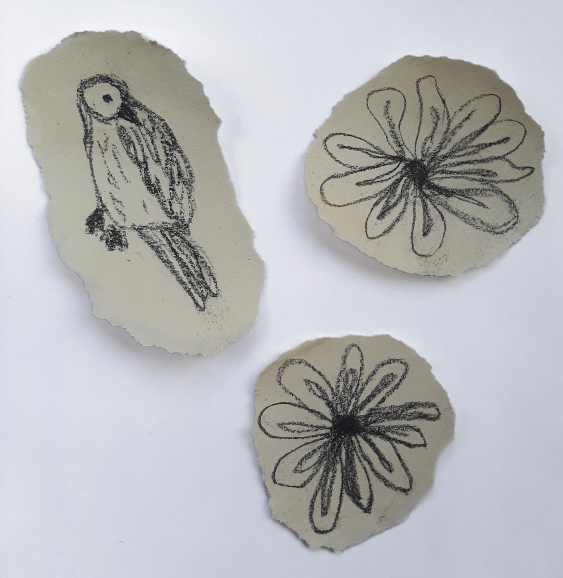 Naturel vogel bloem 3