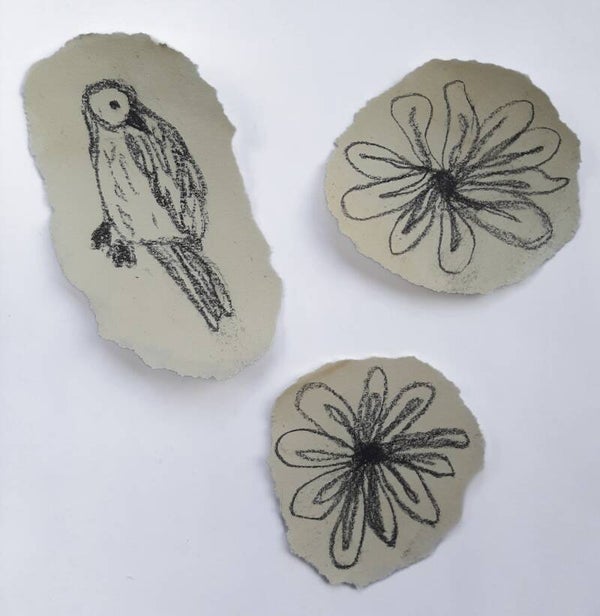 Naturel vogel bloem 3