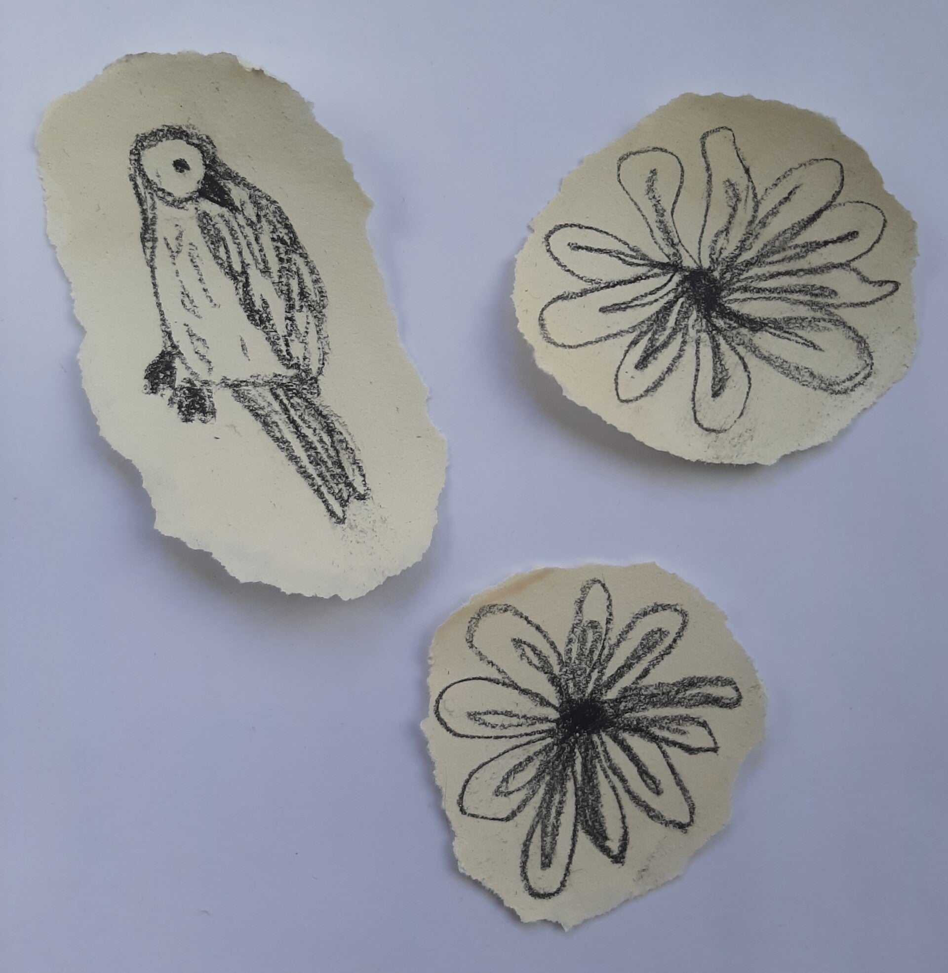 Naturel vogel bloem 3