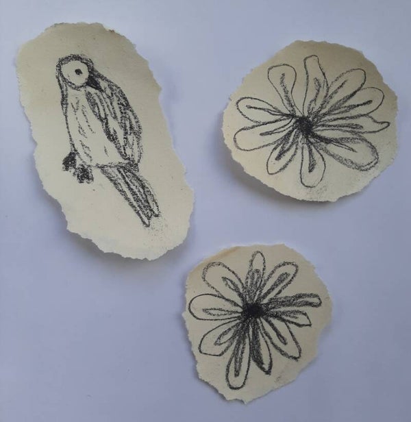 Naturel vogel bloem 3