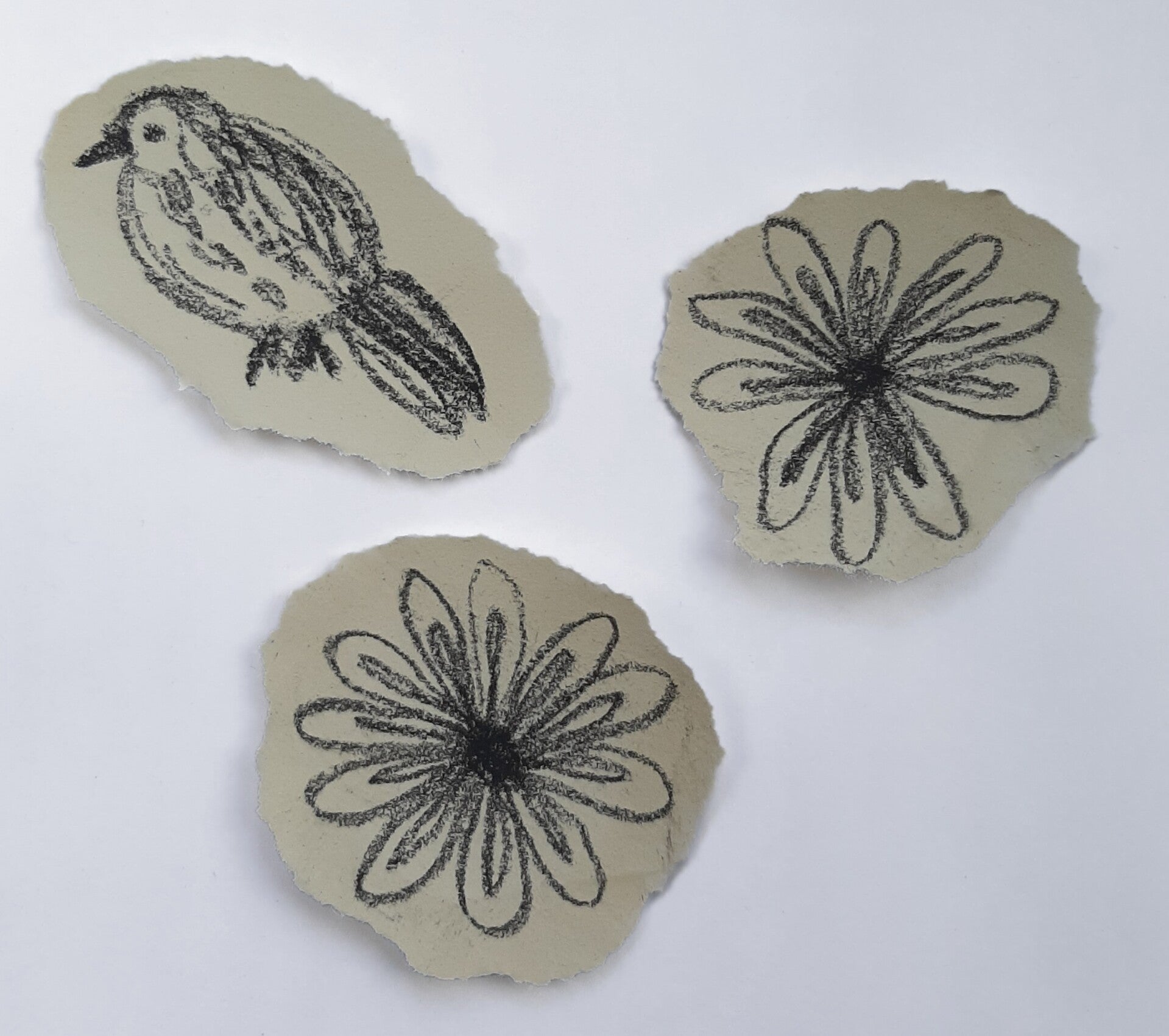 Naturel vogel bloem 6
