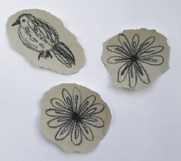 Naturel vogel bloem 6