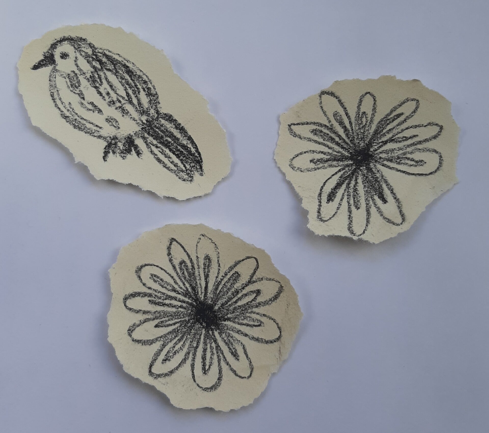 Naturel vogel bloem 6