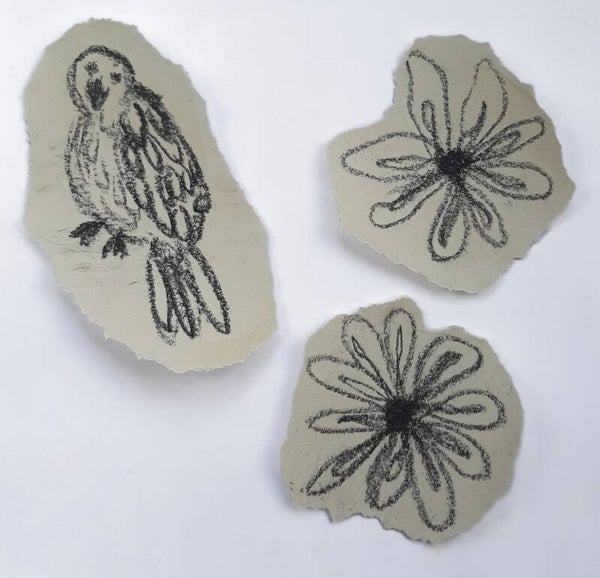 Naturel vogel bloem 5