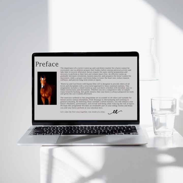 Warm Up and Cool Down with Equine Elite Ltd