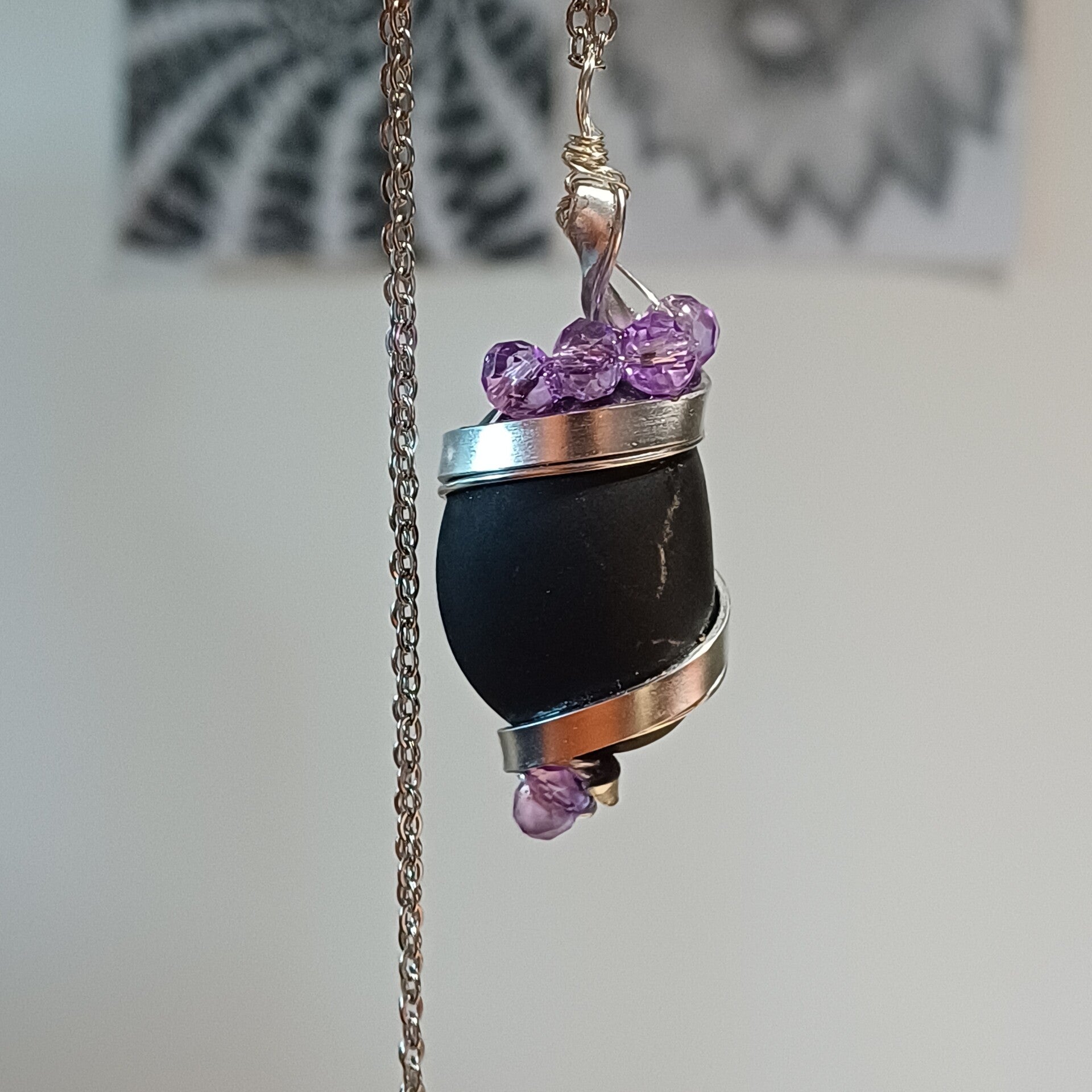 Midnight Amethyst Vessel