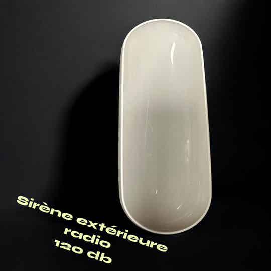 Sirène radio extérieure 120 db