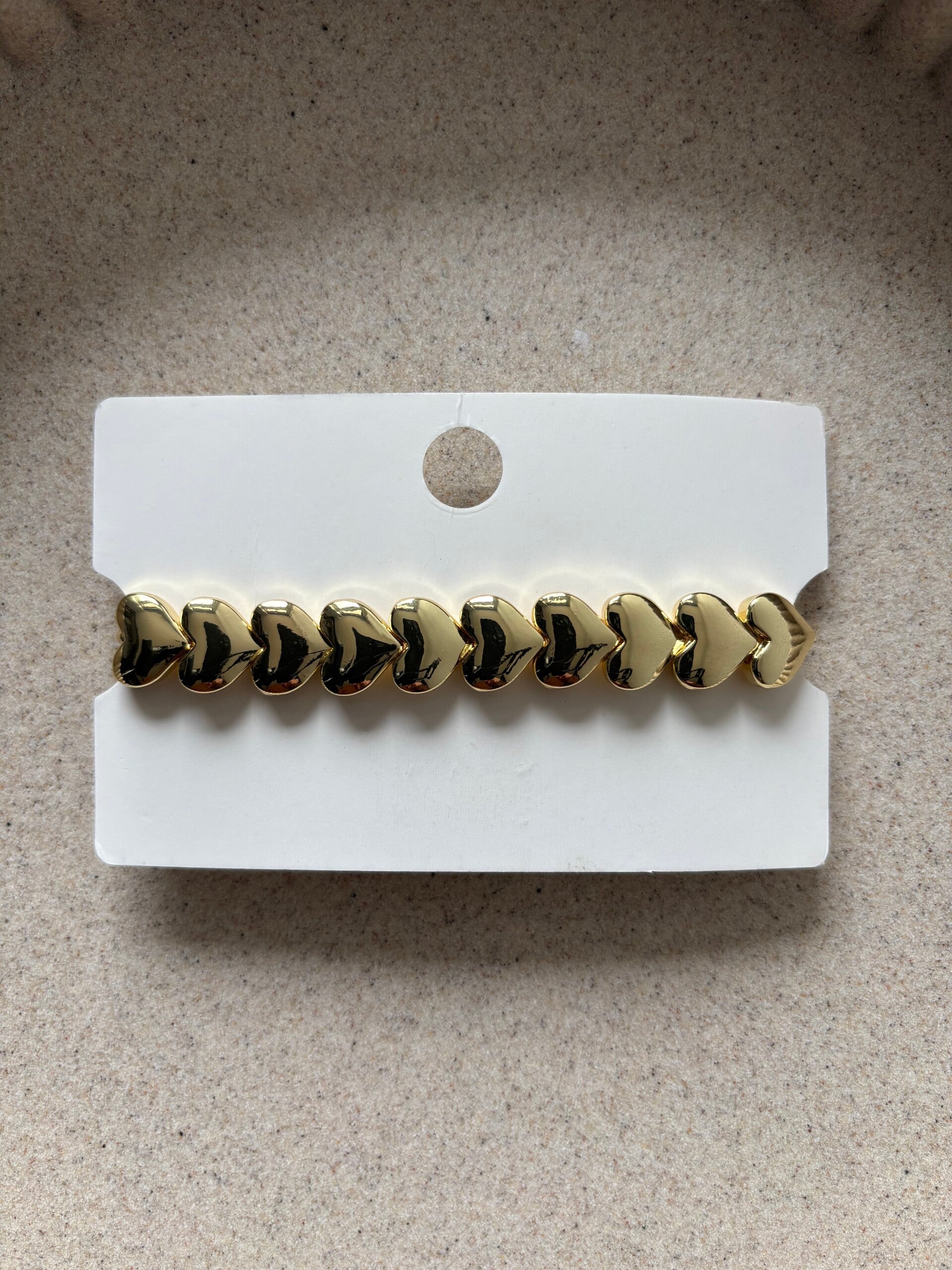 Happy Bracelet Hart Goud