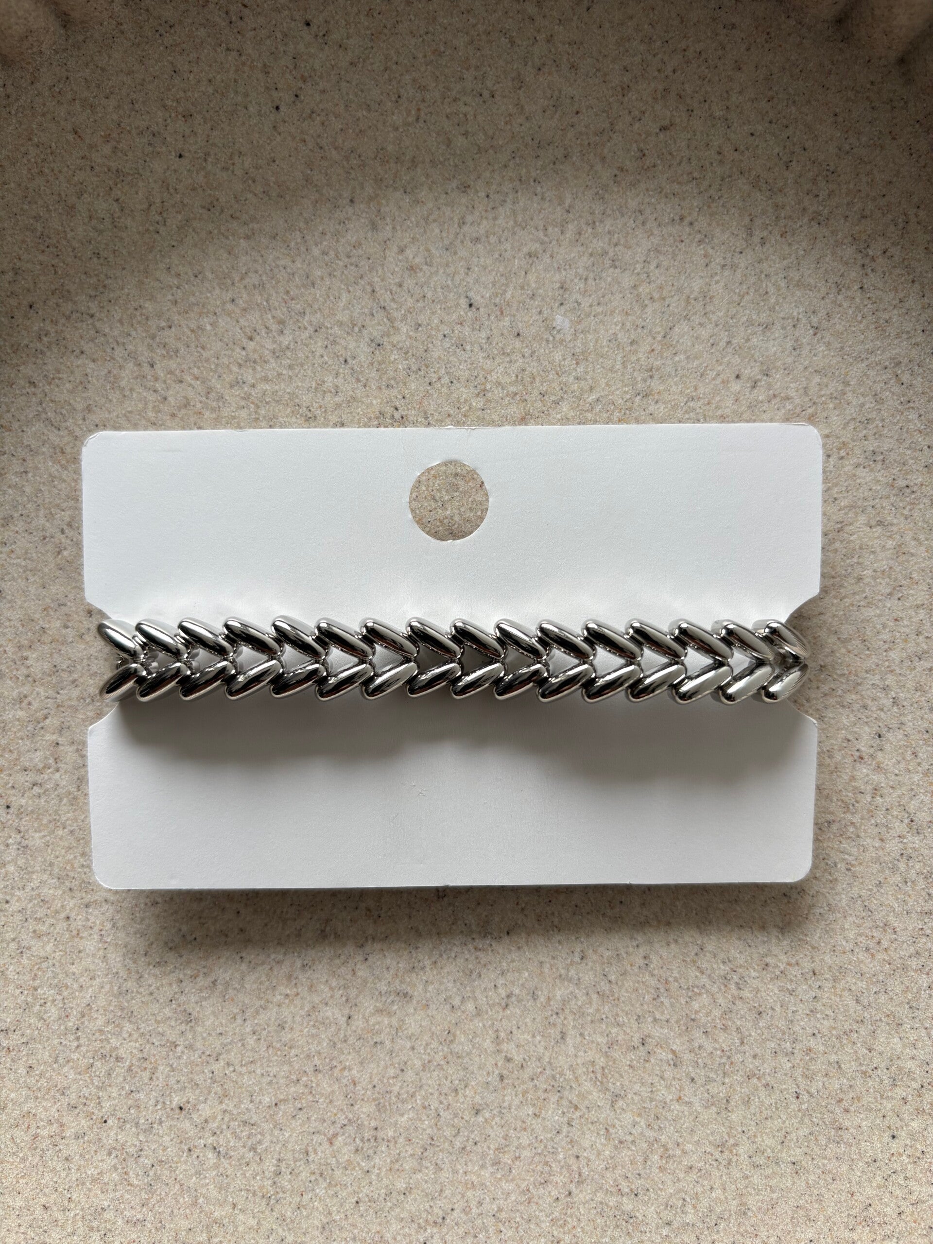 Happy Bracelet V Zilver