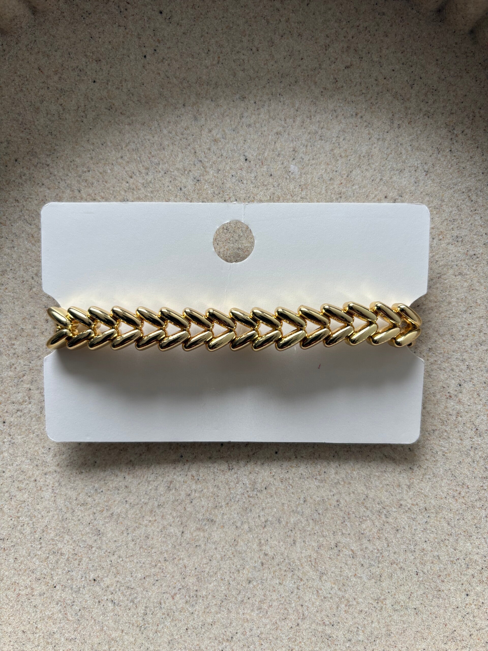 Happy Bracelet V Goud