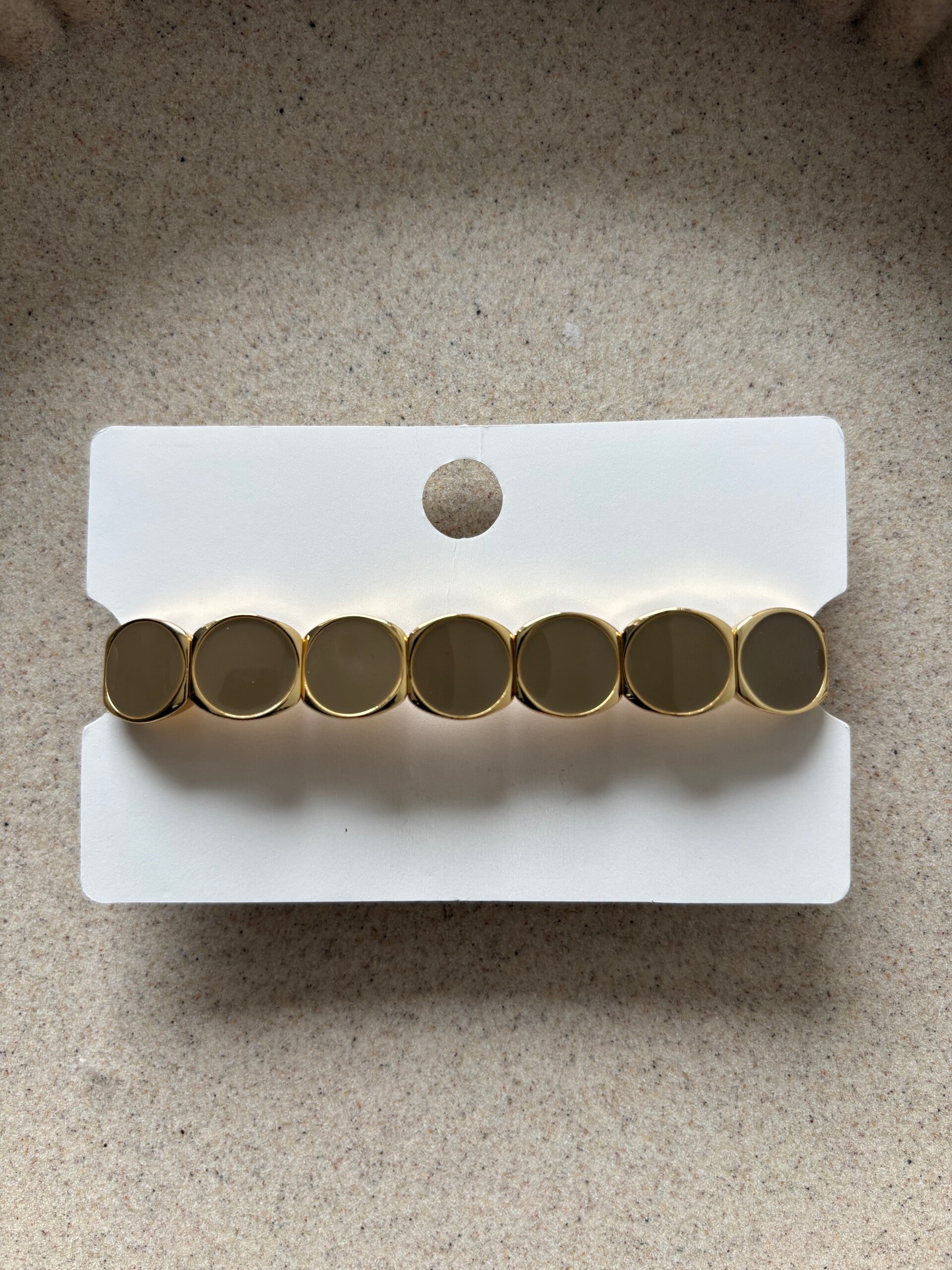 Happy Bracelet Goud/Bruin