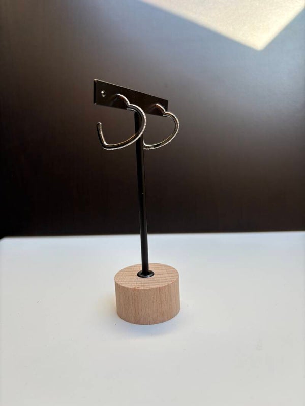 Oorbellen Hart Steentjes