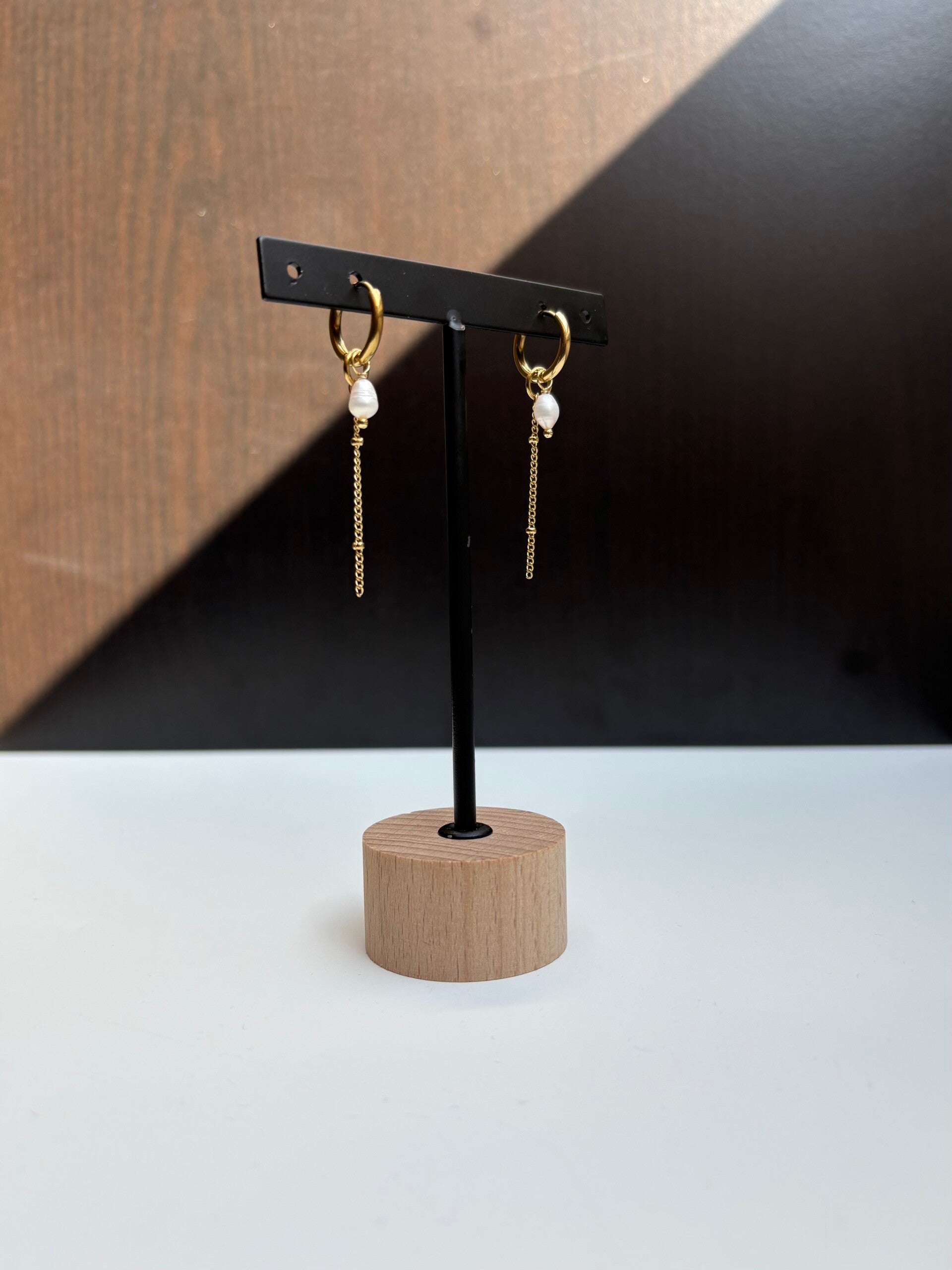 Oorbellen Parel Klein