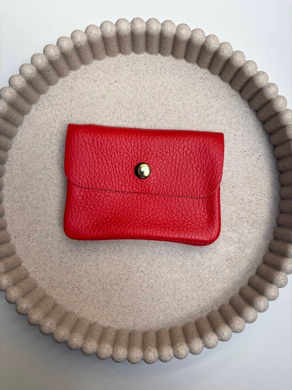 Portemonnee Leer Rood