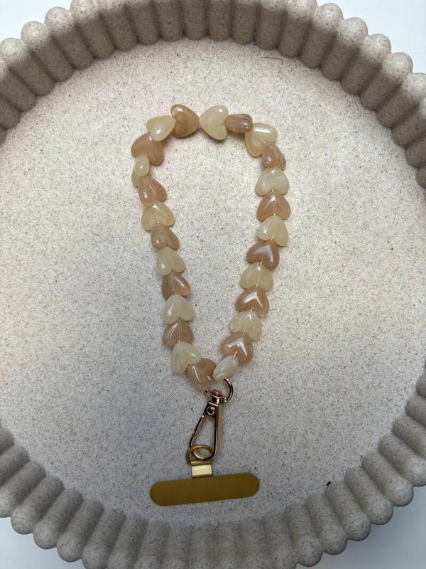 Telefoonkoord Beige/Taupe