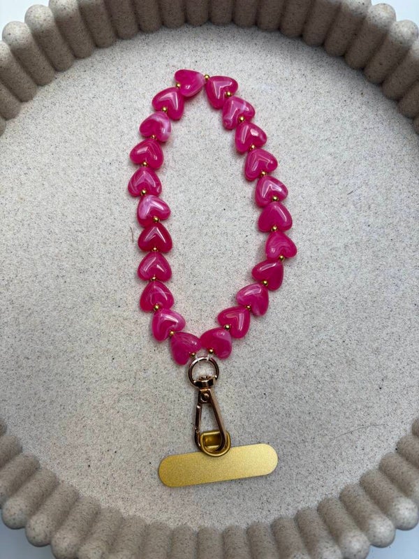 Telefoonkoord Roze
