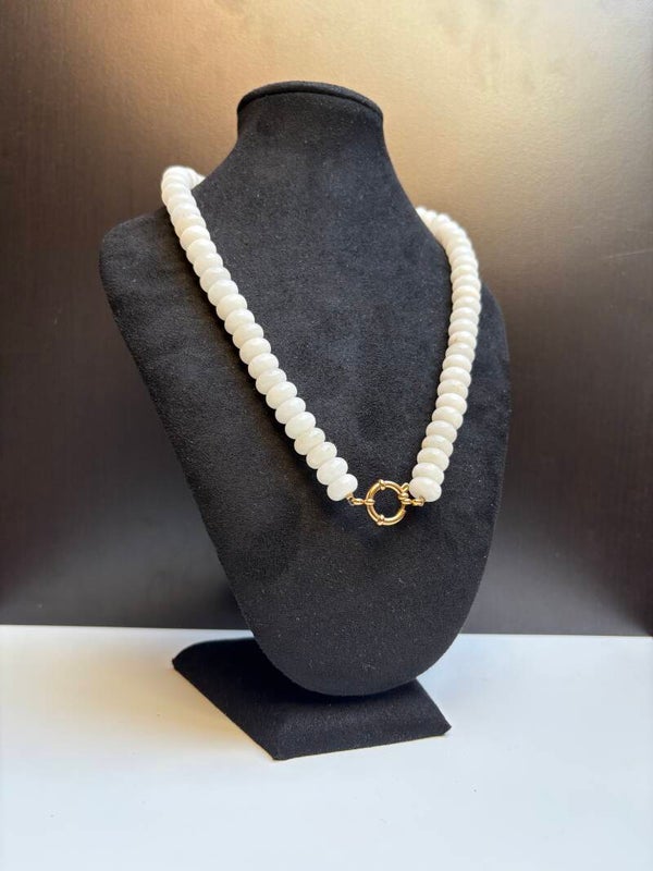 Ketting Parel Wit