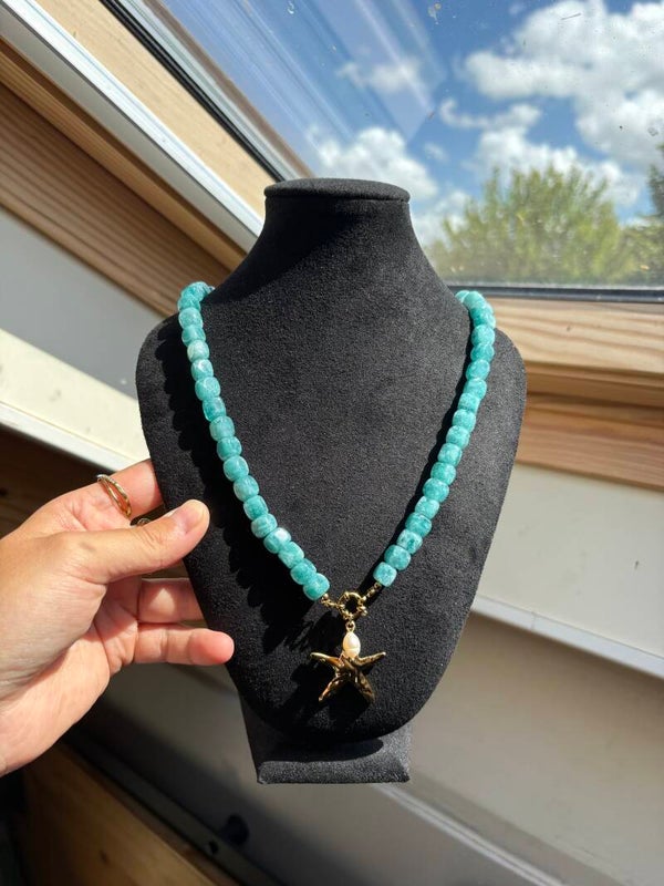 Ketting Rikki Blauw