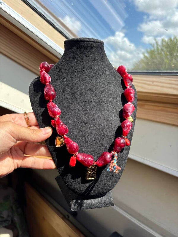 Ketting Bedel Rood