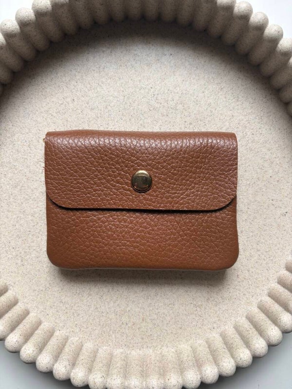 Portemonnee Leer Cognac