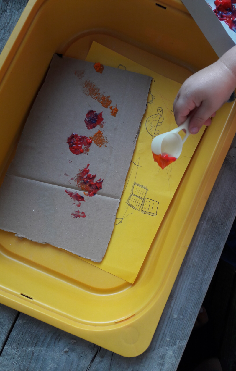 schilderen, verf, DIY, knutselen, kinderen, peuters, kleuters