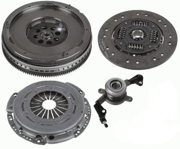 KOPPELING/VIEGWIELSET (OM651 MOTOR)