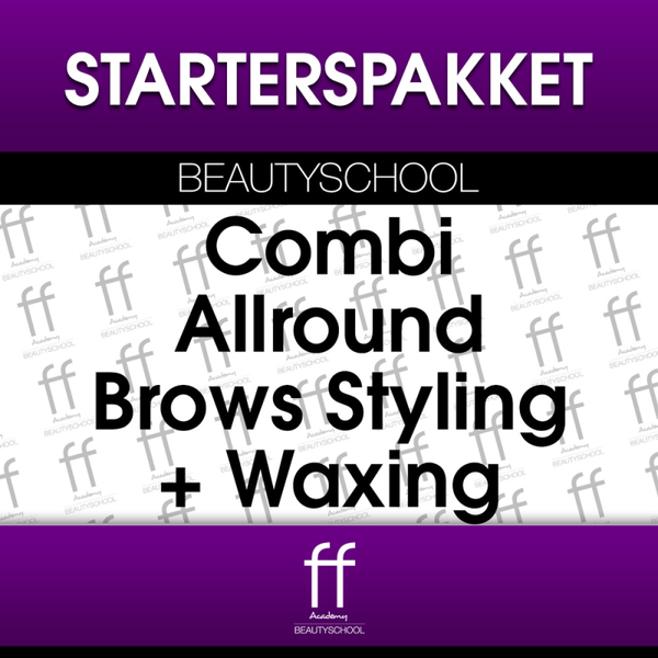 STARTERSPAKKET COMBI ALLROUND BROWSTYLING + WAXING