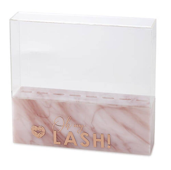 Tweezer Holder Pink Marble