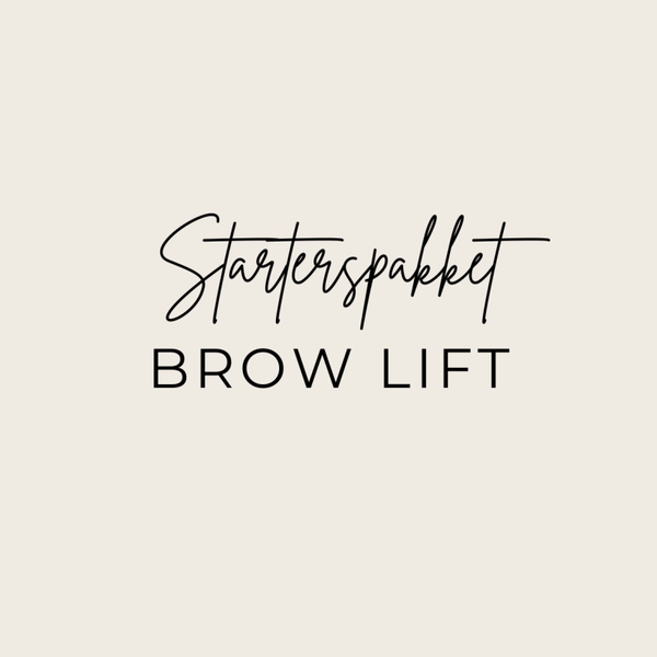STARTERSPAKKET BROW LIFT